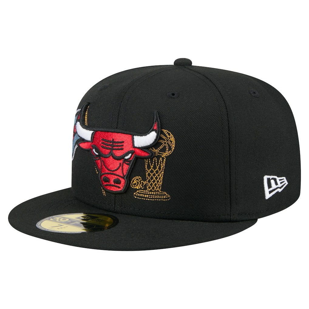 New Era Chicago Bulls State Stitch 59FIFTY Fitted Hat