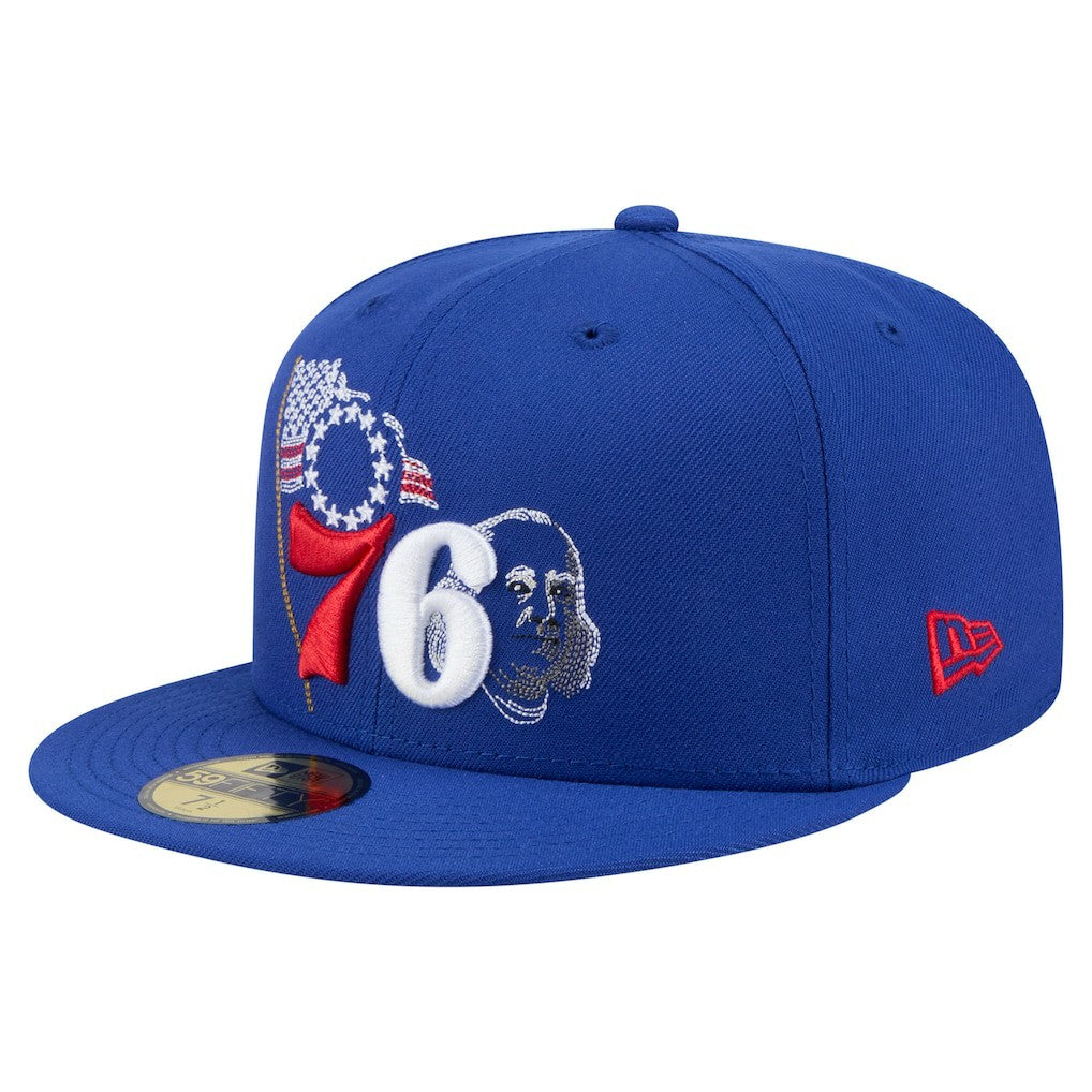 New Era Philadelphia 76ers State Stitch 59FIFTY Fitted Hat