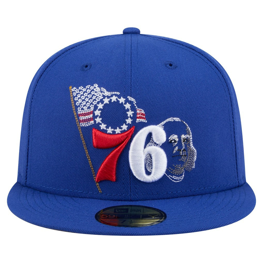 New Era Philadelphia 76ers State Stitch 59FIFTY Fitted Hat