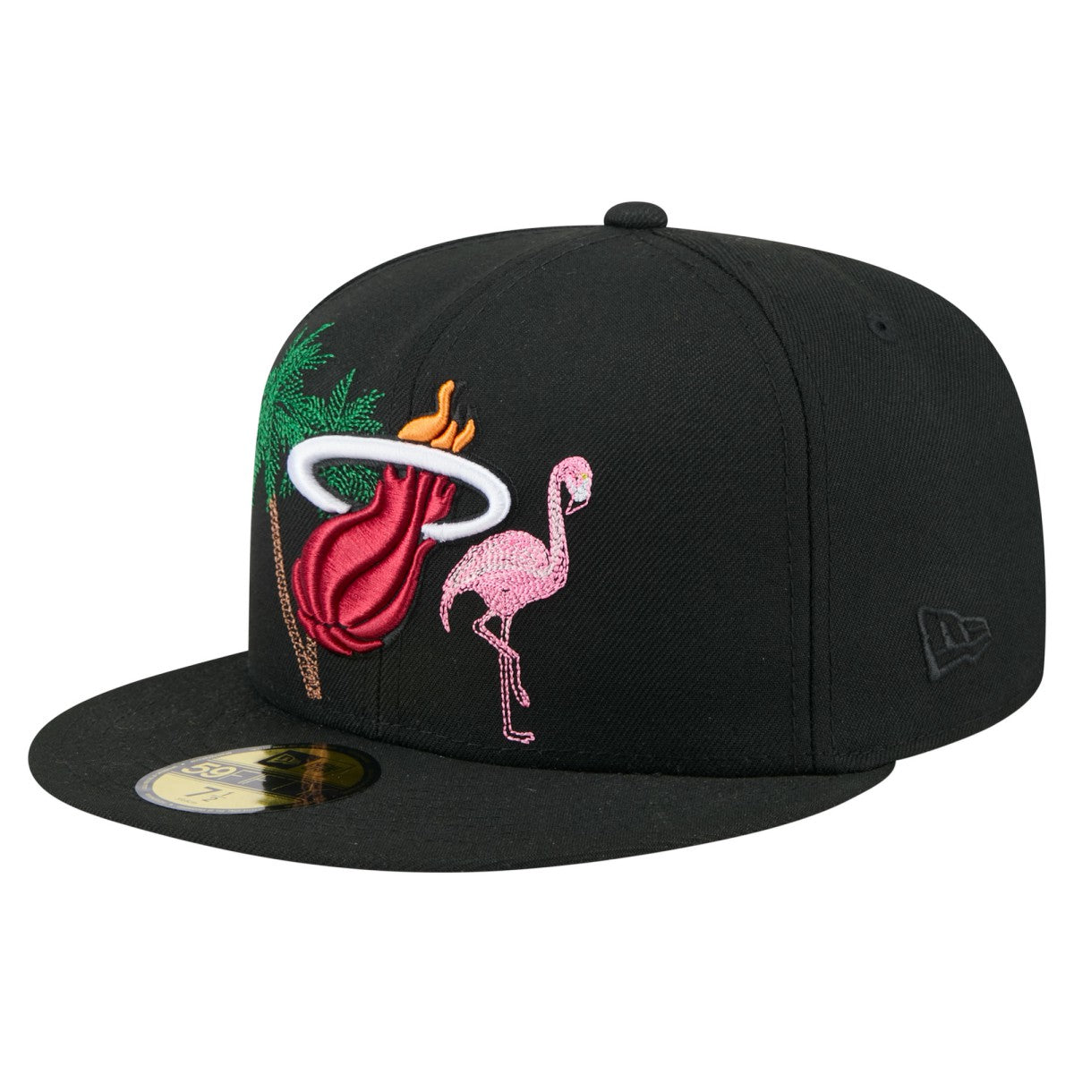 New Era Miami Heat State Stitch 59FIFTY Fitted Hat