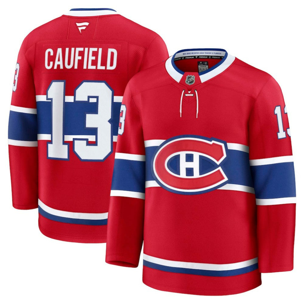 NHL Cole Caufield Montreal Canadiens Fanatics Home Premium Jersey