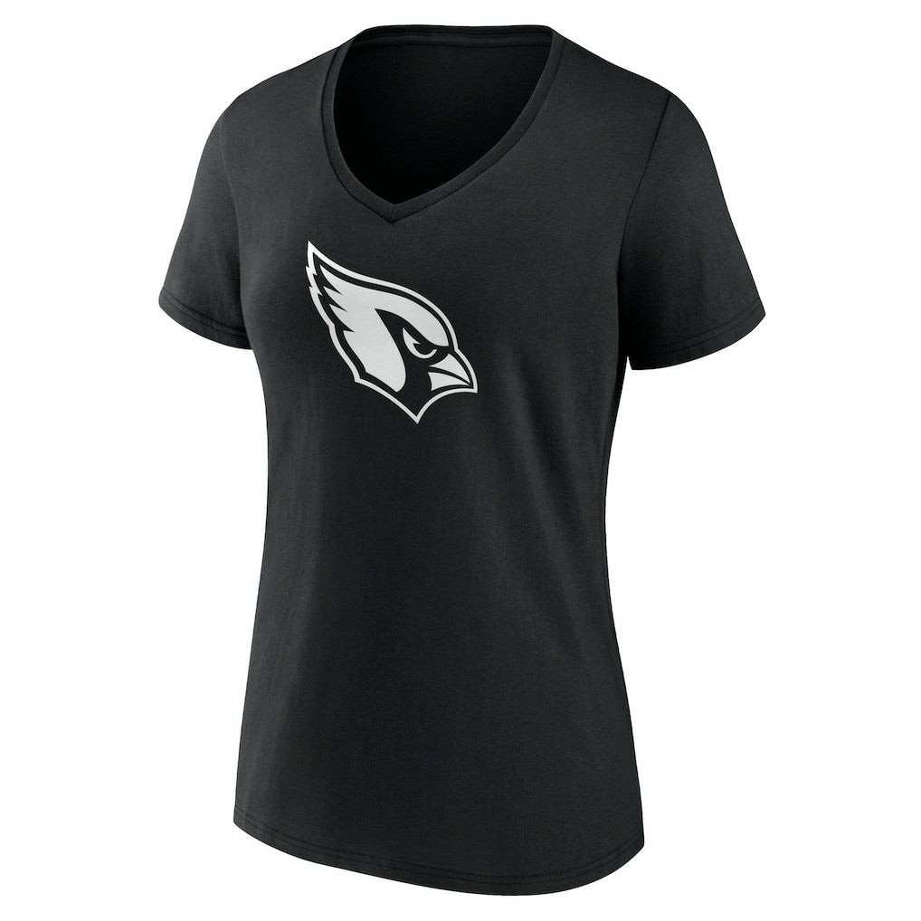 Women's Personalized Name & Number Monochrome V-Neck T-Shirt - Arizona Cardinals T-shirts