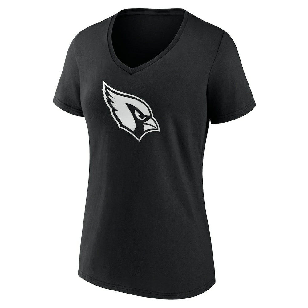 Women's Personalized Name & Number Monochrome V-Neck T-Shirt - Arizona Cardinals T-shirts