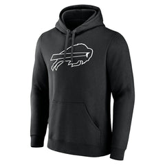 Personalized Name & Number Pullover Hoodie - Buffalo Bills Hoodies