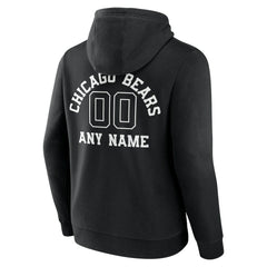 Personalized Name & Number Pullover Hoodie - Chicago Bears Hoodies
