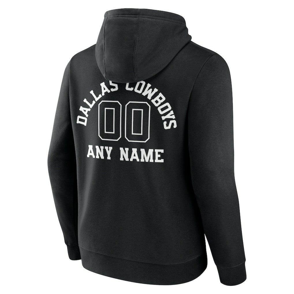 Personalized Name & Number Pullover Hoodie - Dallas Cowboys Hoodies