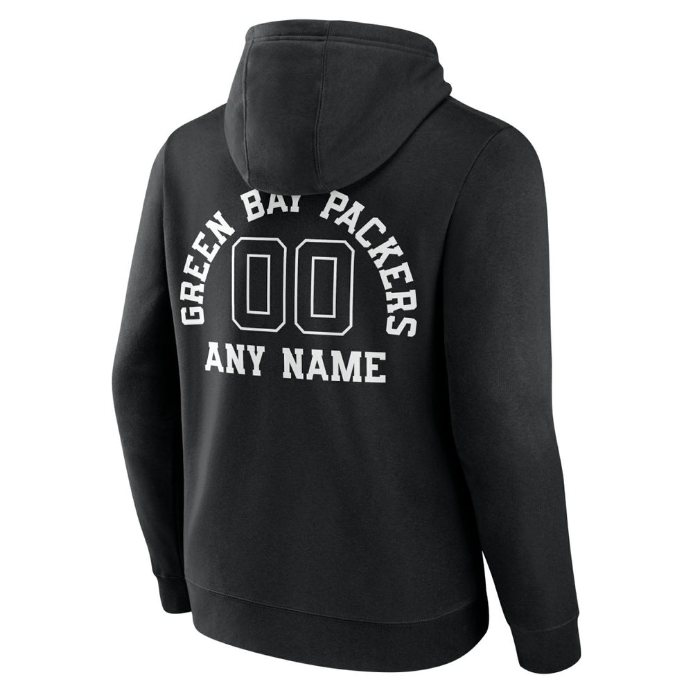 Personalized Name & Number Pullover Hoodie - Green Bay Packers Hoodies