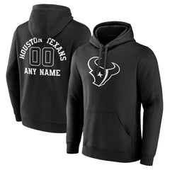 Personalized Name & Number Pullover Hoodie - Houston Texans Hoodies