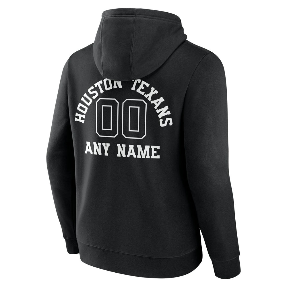 Personalized Name & Number Pullover Hoodie - Houston Texans Hoodies