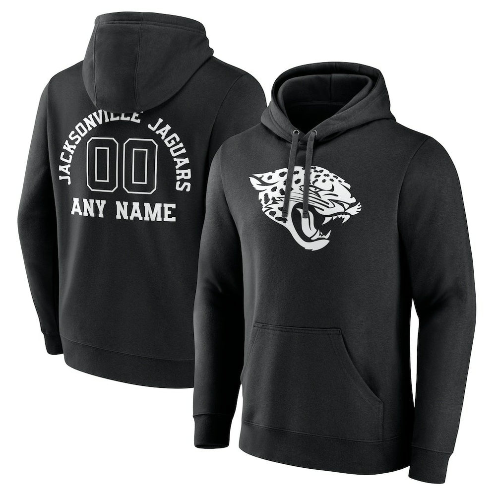 Personalized Name & Number Pullover Hoodie - Jacksonville Jaguars Hoodies