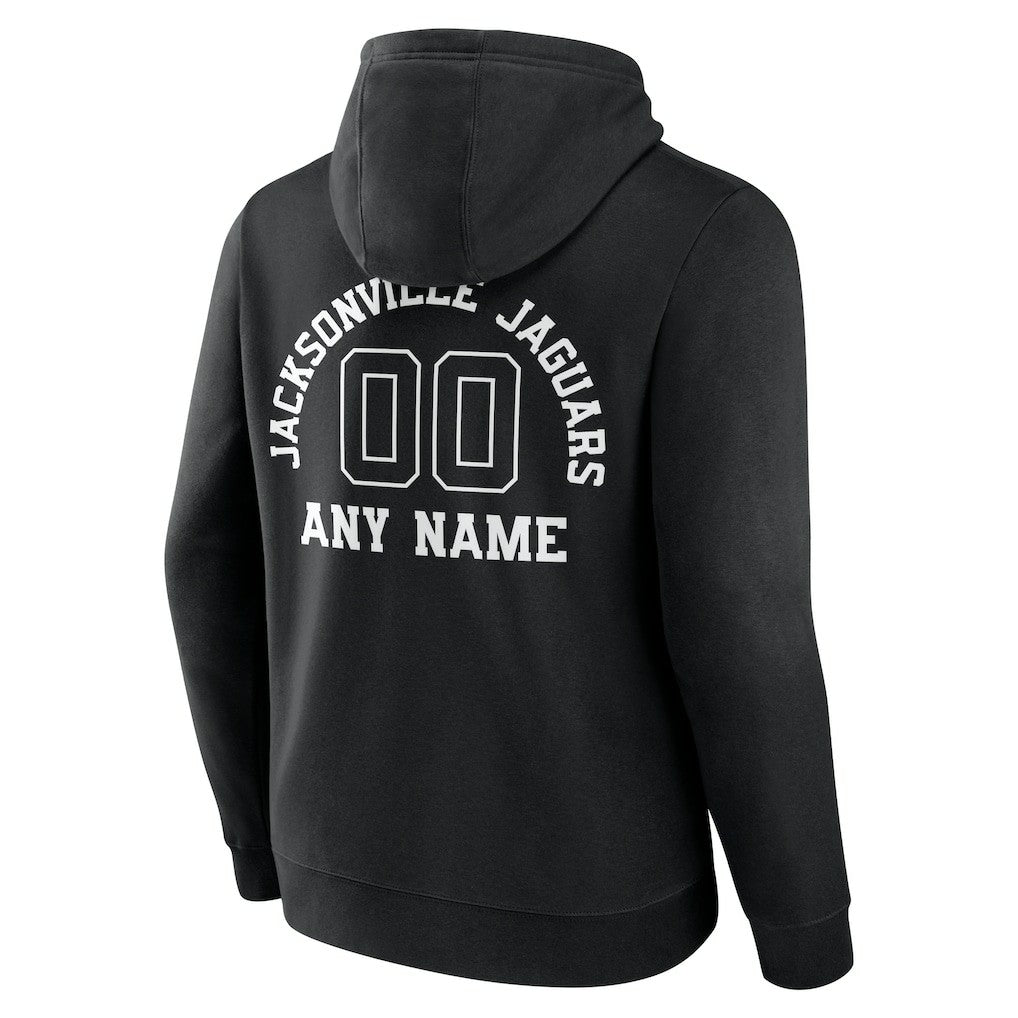 Personalized Name & Number Pullover Hoodie - Jacksonville Jaguars Hoodies
