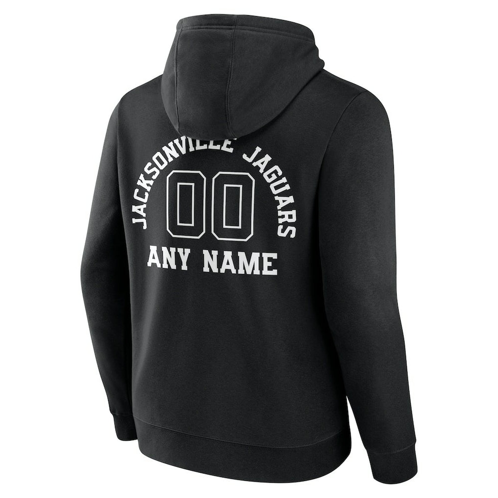 Personalized Name & Number Pullover Hoodie - Jacksonville Jaguars Hoodies