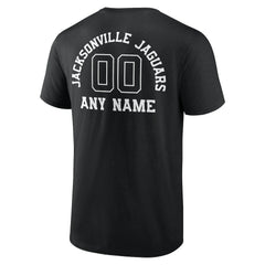 Personalized Name & Number Monochrome T-Shirt - Jacksonville Jaguars T-shirts