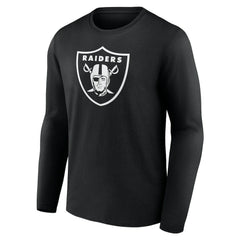Personalized Name & Number Monochrome Long Sleeve T-Shirt - Las Vegas Raiders T-shirts