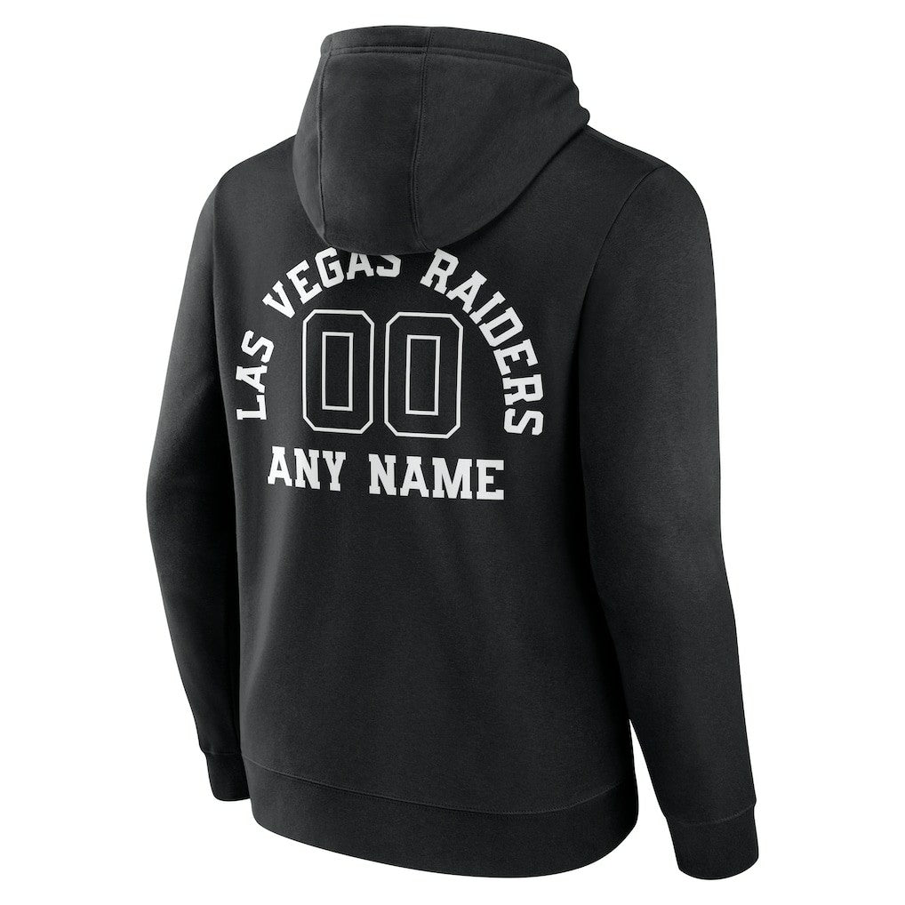 Personalized Name & Number Pullover Hoodie - Las Vegas Raiders Hoodies