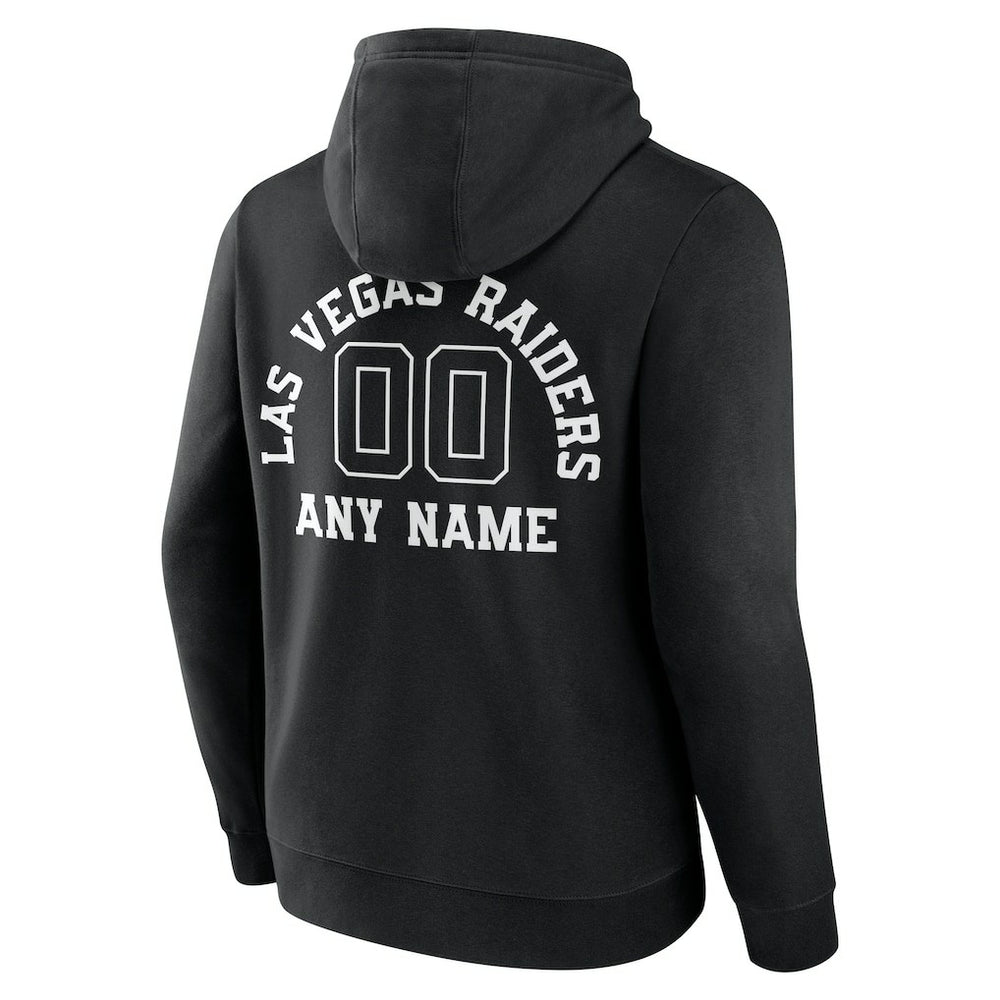 Personalized Name & Number Pullover Hoodie - Las Vegas Raiders Hoodies
