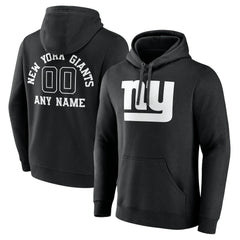 Personalized Name & Number Pullover Hoodie - New York Giants Hoodies