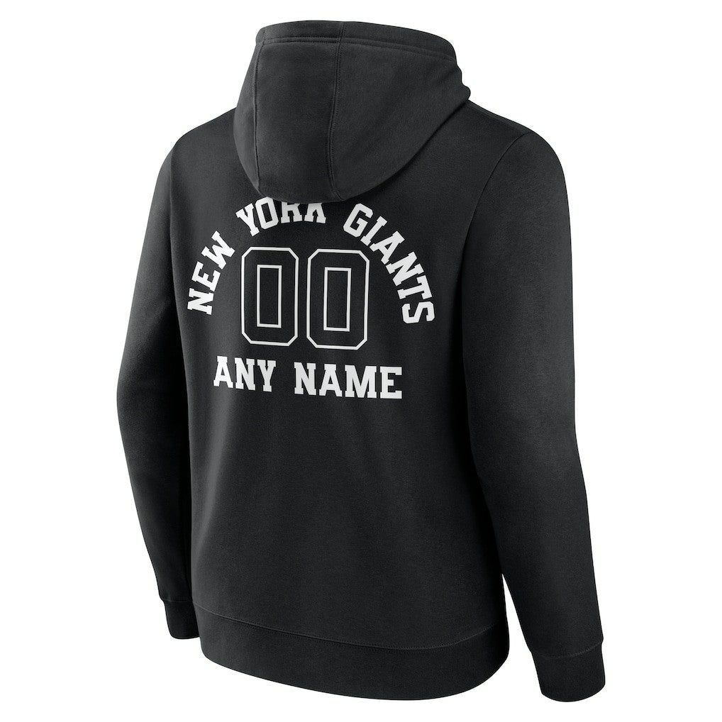 Personalized Name & Number Pullover Hoodie - New York Giants Hoodies