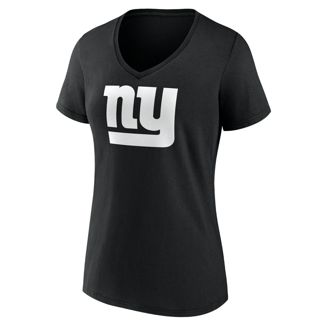 Women's Personalized Name & Number Monochrome V-Neck T-Shirt - New York Giants T-shirts
