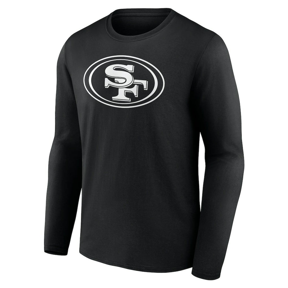Personalized Name & Number Monochrome Long Sleeve T-Shirt - San Francisco 49ers T-shirts