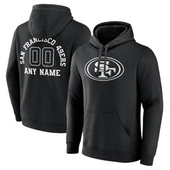 Personalized Name & Number Pullover Hoodie - San Francisco 49ers Hoodies