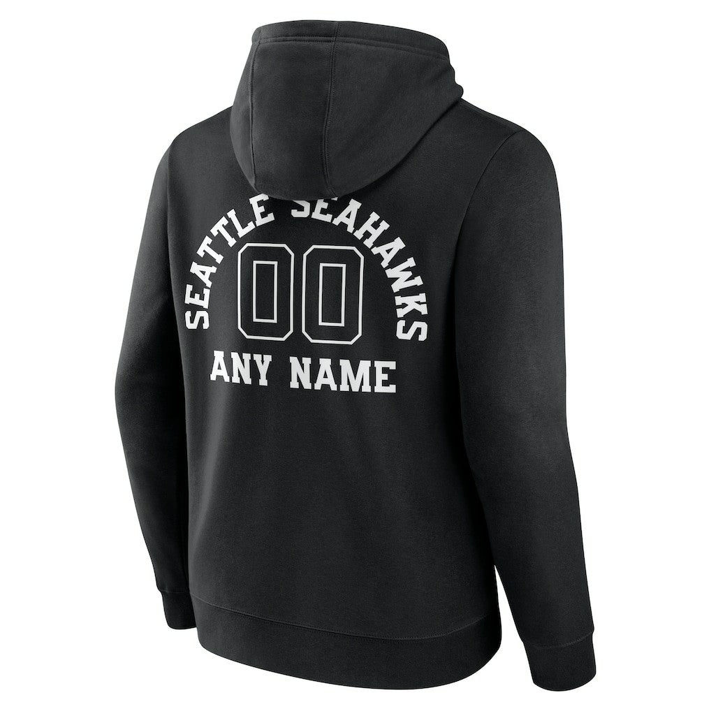 Personalized Name & Number Pullover Hoodie - Seattle Seahawks Hoodies