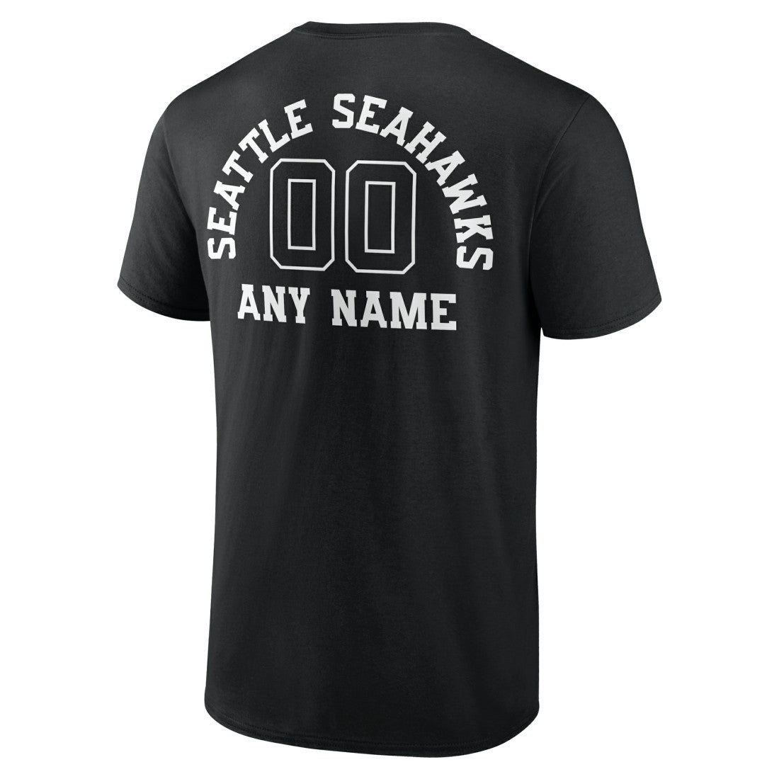 Personalized Name & Number Monochrome T-Shirt - Seattle Seahawks T-shirts