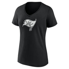 Women's Personalized Name & Number Monochrome V-Neck T-Shirt - Tampa Bay Buccaneers T-shirts