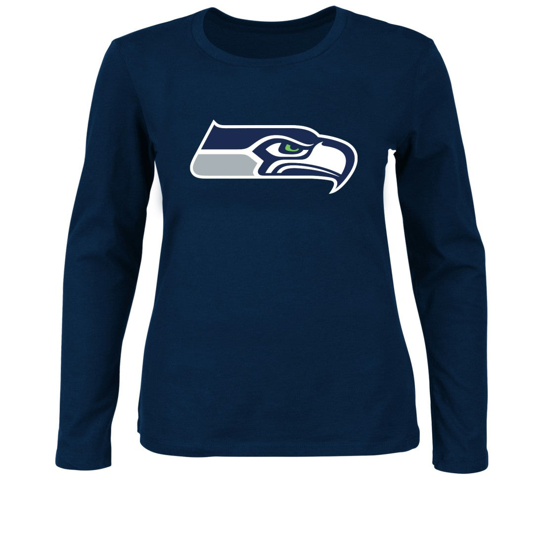 Women's Plus Size Long Sleeve T-Shirt - Seattle Seahawks T-shirts