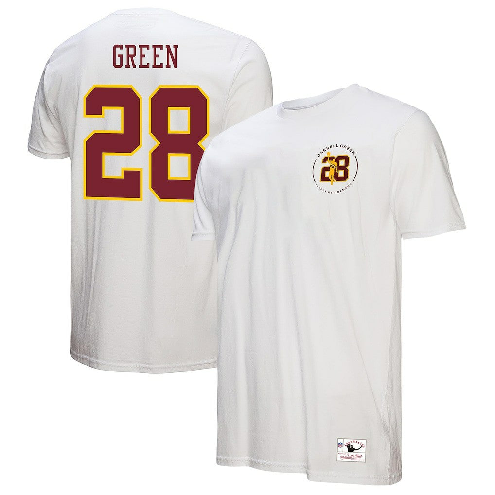 Darrell Green  Retired Player Name & Number T-Shirt - Washington Commanders T-shirts