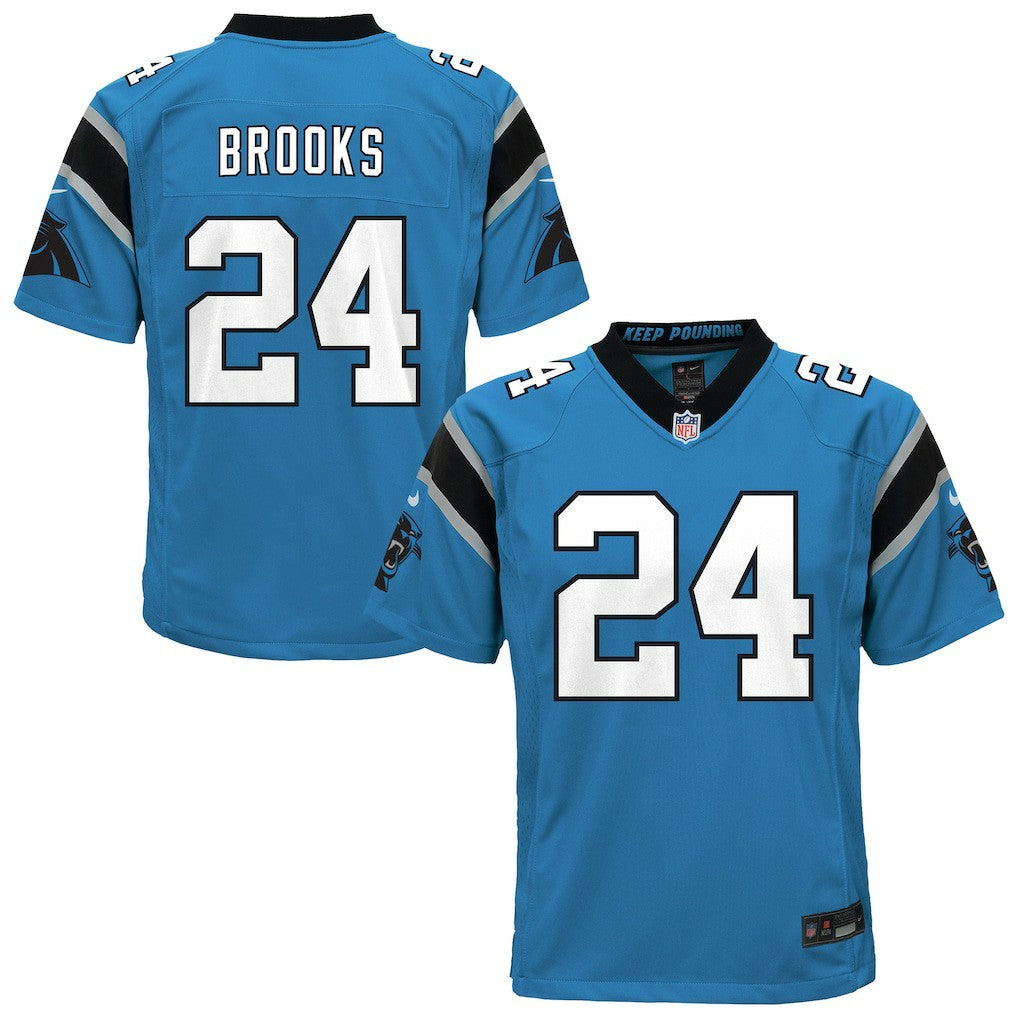 Jonathon Brooks  Youth Game Jersey - Carolina Panthers Jerseys