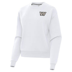 Antigua Women's Victory Pullover Sweatshirt - Washington Commanders Pullover
