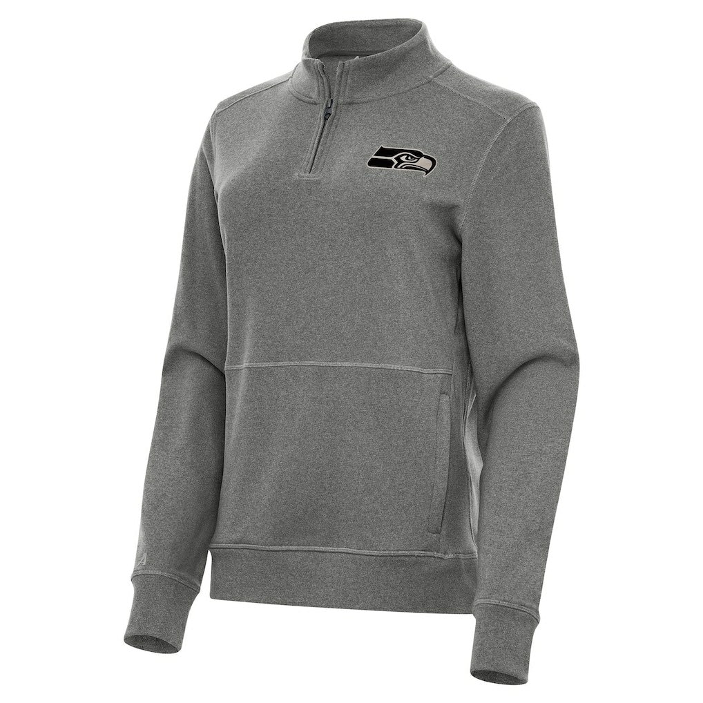 Antigua Women's Crush Quarter-Zip Top - Seattle Seahawks Tops