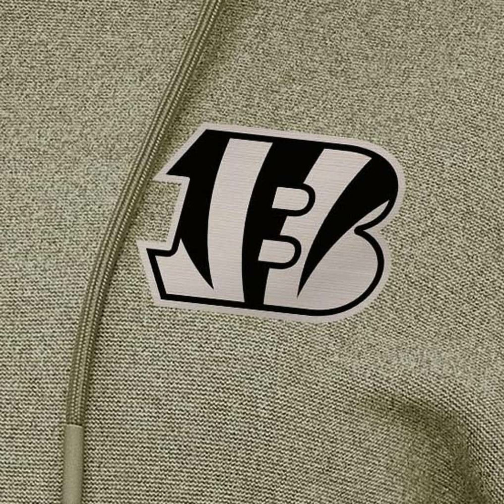 Antigua Women's Justice Pullover Hoodie - Cincinnati Bengals Hoodies