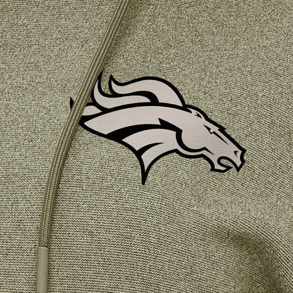 Antigua Women's Justice Pullover Hoodie - Denver Broncos Hoodies