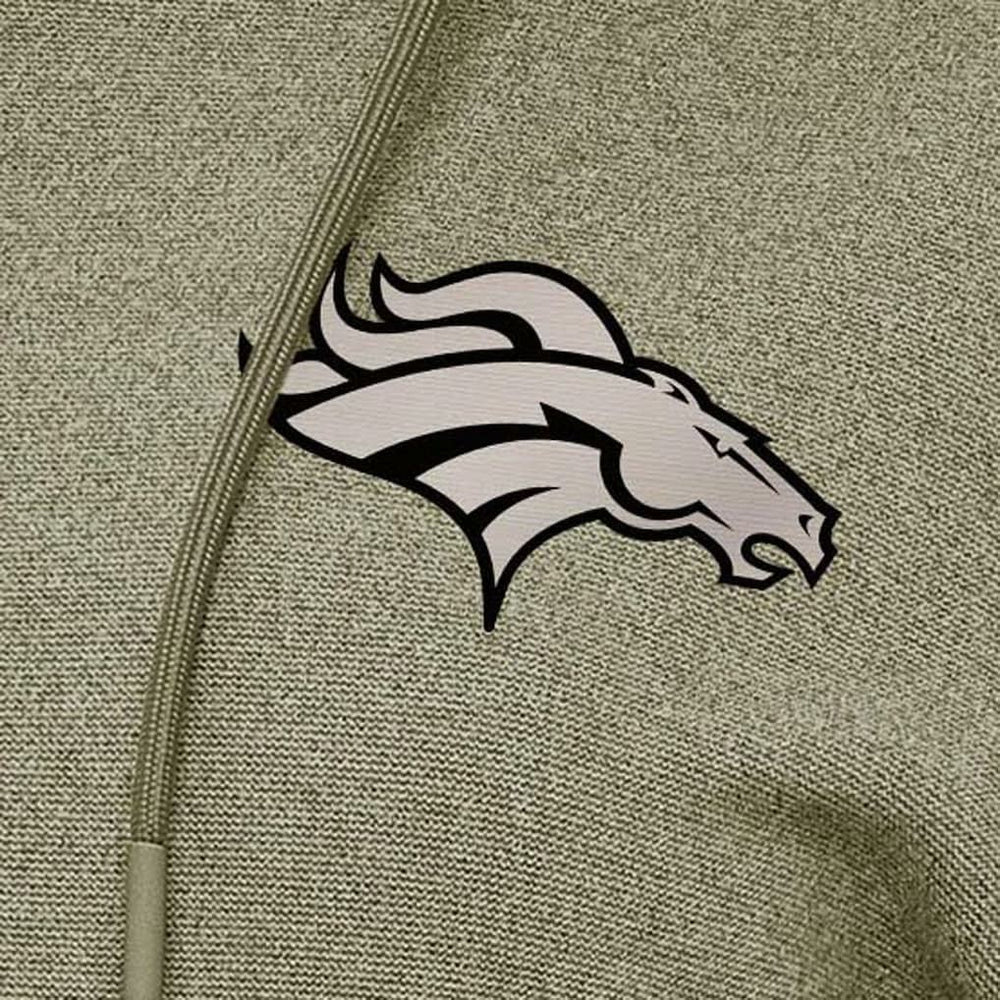Antigua Women's Justice Pullover Hoodie - Denver Broncos Hoodies
