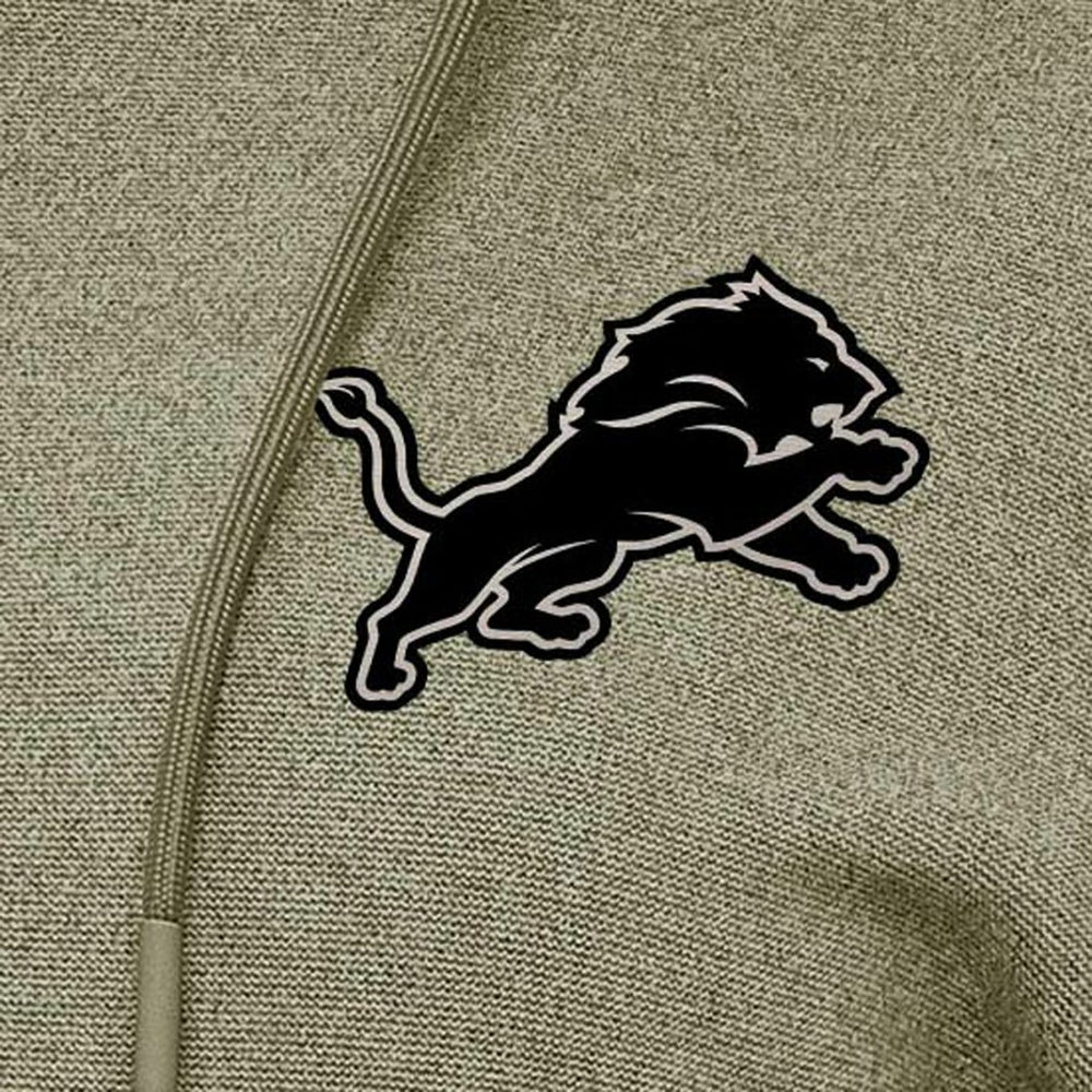 Antigua Women's Justice Pullover Hoodie - Detroit Lions Hoodies