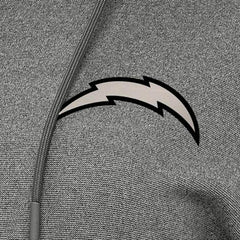 Antigua Women's Justice Pullover Hoodie - Los Angeles Chargers Hoodies
