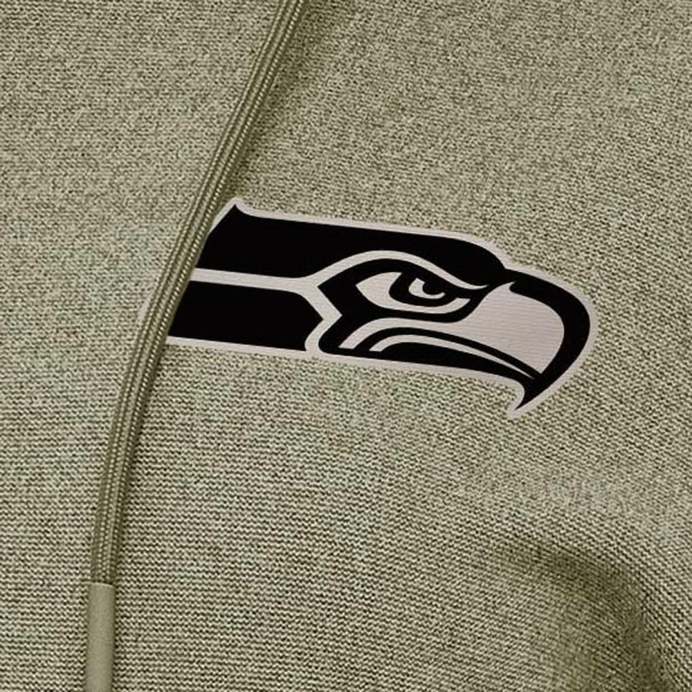 Antigua Women's Justice Pullover Hoodie - Seattle Seahawks Hoodies