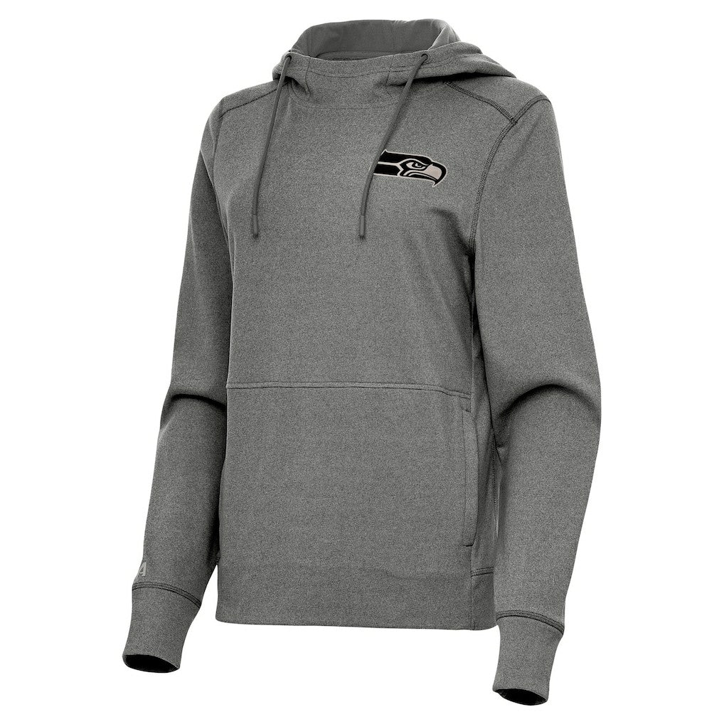Antigua Women's Justice Pullover Hoodie - Seattle Seahawks Hoodies