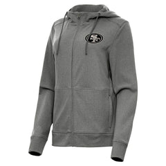 Antigua Women's Seeker Full-Zip Hoodie Jacket - San Francisco 49ers Hoodies