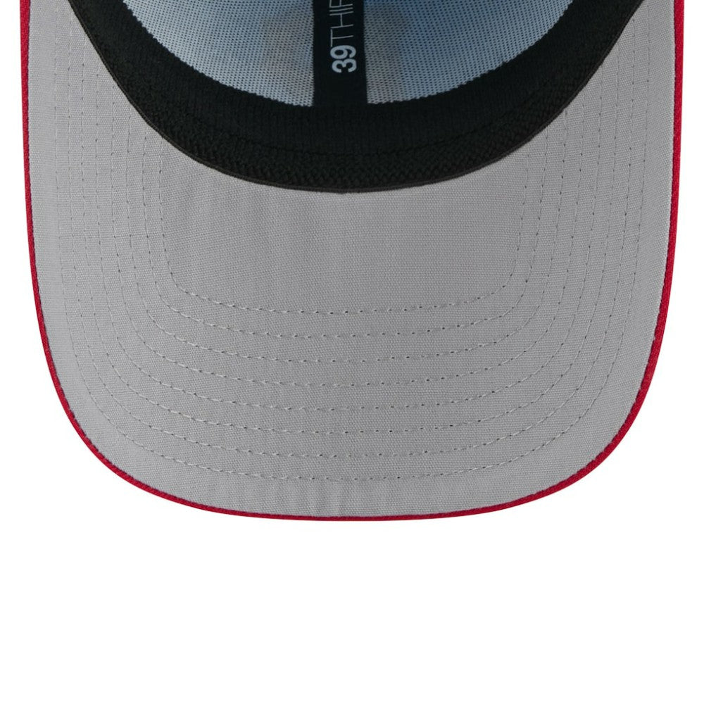 Light Blue/Red Pittsburgh Pirates New Era 2025 Fourth of July 39THIRTY Flex Hat