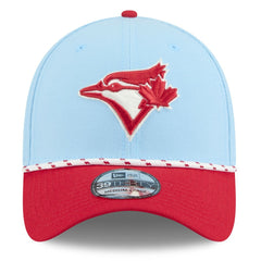 Light Blue/Red Toronto Blue Jays New Era 2025 Canada Day 39THIRTY Flex Hat