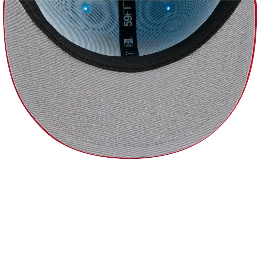 Light Blue/Red Washington Nationals New Era 2025 Fourth of July 59FIFTY Fitted Hat
