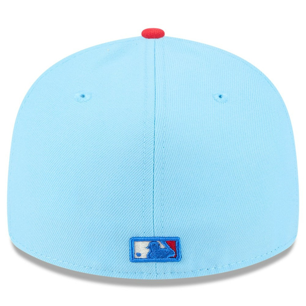 Light Blue/Red San Diego Padres New Era 2025 Fourth of July Low Profile 59FIFTY Fitted Hat