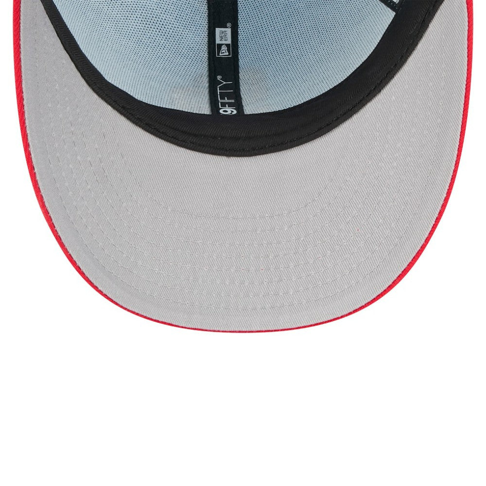 Light Blue/Red San Diego Padres New Era 2025 Fourth of July Low Profile 59FIFTY Fitted Hat