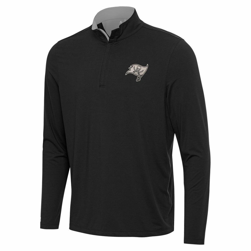 Antigua Content Quarter-Zip Pullover Top - Tampa Bay Buccaneers Pullover