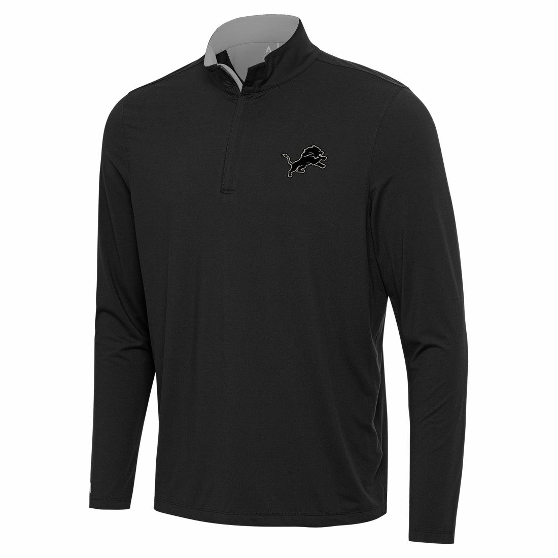 Antigua Content Quarter-Zip Pullover Top - Detroit Lions Pullover