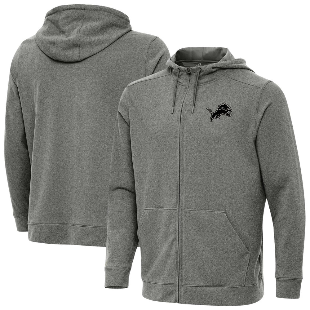 Antigua Effortless Full-Zip Hoodie Jacket - Detroit Lions Hoodies