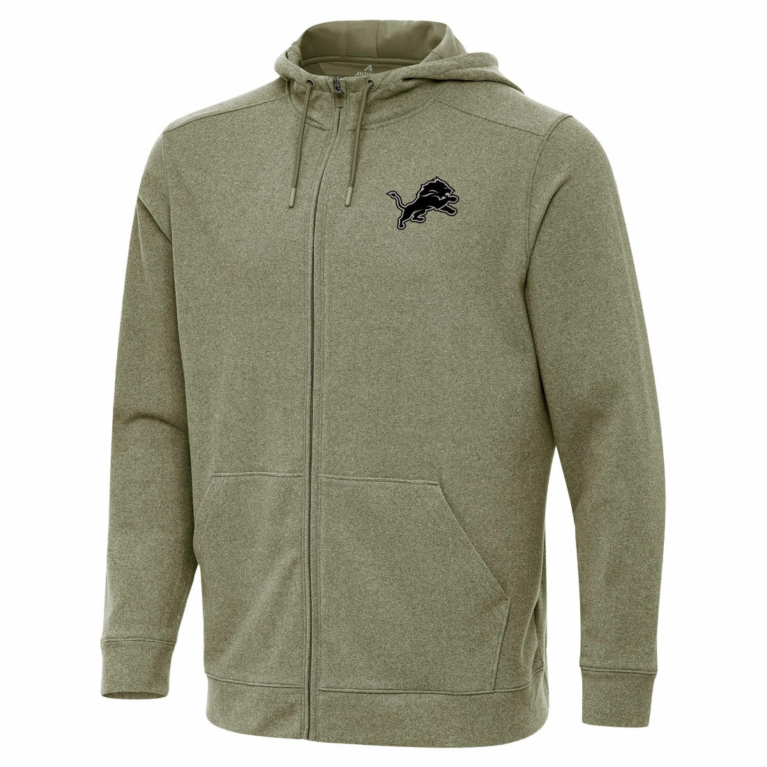 Antigua Effortless Full-Zip Hoodie Jacket - Detroit Lions Hoodies